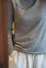 （4折）Doux bleu灰燕麦色高领上衣 商品缩略图5