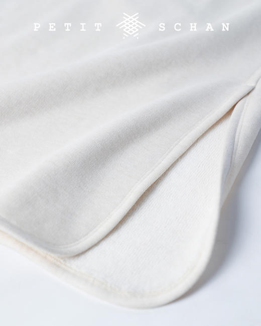 PETIT SCHAN小闪 CLO#149 little fluffy 毛绒绒 加厚加绒牦牛绒有机棉圆领厚卫衣/卫衣裙 商品图12