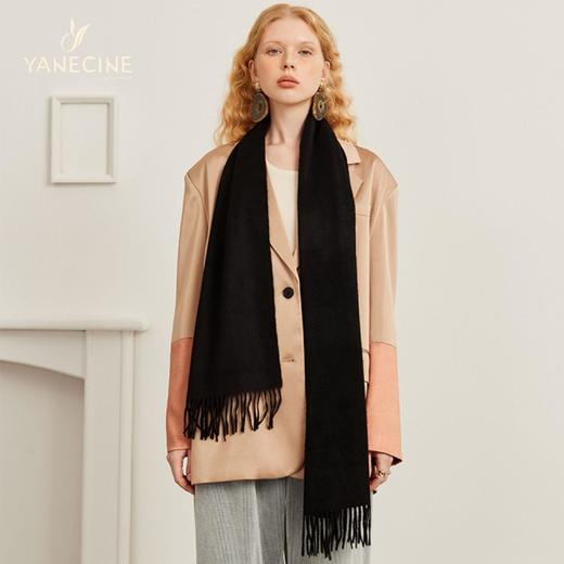 YANECINE 新西兰考力代绵羊毛围巾 商品图3