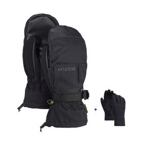 【断码六折】BURTON/伯顿 M BAKER 2 IN 1 MTT TRUE单板男款滑雪手套加绒手套含内衬防风保暖速干103831