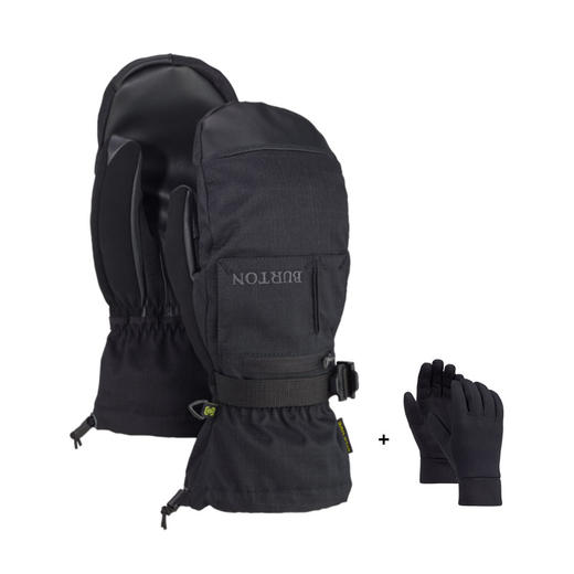 【断码六折】BURTON/伯顿 M BAKER 2 IN 1 MTT TRUE单板男款滑雪手套加绒手套含内衬防风保暖速干103831 商品图0