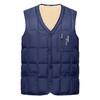 男士马甲加厚秋冬中老年棉背心加绒坎肩短款爸爸装大码马夹nct25 商品缩略图3