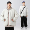 【春节不打烊】「两款配色！两面穿羊羔绒棉服」韩路日系男装 男女宽松情侣装开衫棉衣外套上衣 商品缩略图1