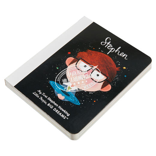 【中商原版】Little People Big Dreams Stephen Hawking My First Stephen Hawking 小人物大理想初阶系列史蒂芬霍金纸板书 商品图2