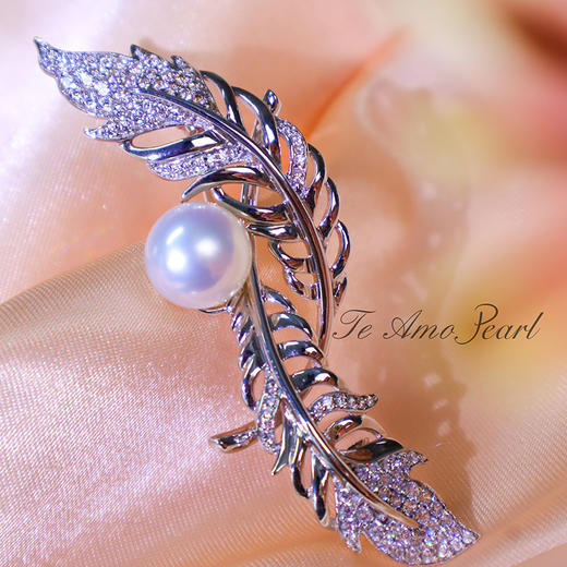 【感恩月特别献礼】海水珍珠胸针 商品图0