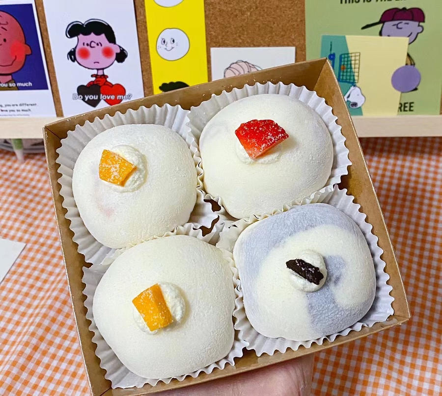 大胖子雪媚娘（一盒四个装）