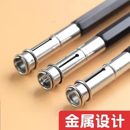 双头短铅笔套延长器彩铅增长接笔器素描笔延笔器延长杆笔杆加长杆美术专用笔套铅笔头加长器通用助 商品图4
