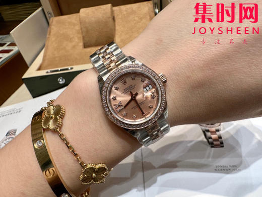 劳力士日志型系列 女款28mm 女士机械腕表 搭载瑞士ETA2671自动机械机芯 商品图0