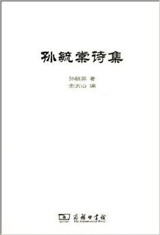 孙毓棠诗集 商品图0