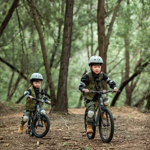 Mon Tresor 儿童自行车超轻男孩女孩中大童单车3岁新款萌兽童车骠骑 商品图5