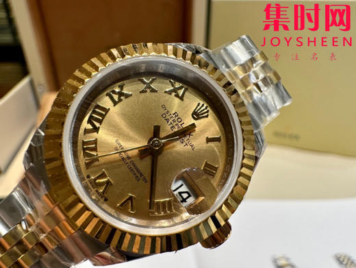 劳力士日志型系列 女款28mm 女士机械腕表 搭载瑞士ETA2671自动机械机芯 商品图3