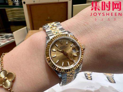 劳力士日志型系列 女款28mm 女士机械腕表 搭载瑞士ETA2671自动机械机芯 商品图1
