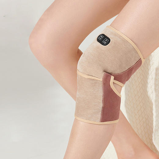 五个叶子 充电宝USB加热护膝一只  保暖老寒腿膝盖关节按摩器发热充电热敷神器 商品图0