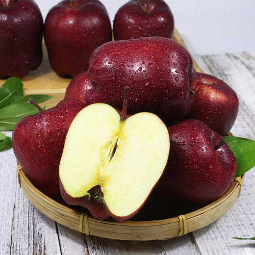 【果蔬精选】甘肃天水花牛苹果精品（顺丰直达）产自海拔1500米的黄土高原 颜值出众 果肉饱满 可脆可粉 甘甜多汁 商品图1