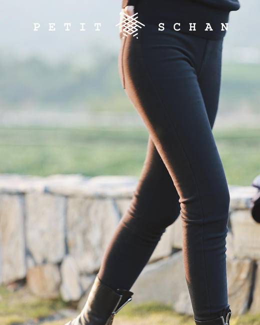 PETIT SCHAN小闪 CLO#142 yoga jeans 瑜伽牛仔 秋冬加绒零压感棉质瑜伽牛仔打底裤 商品图4