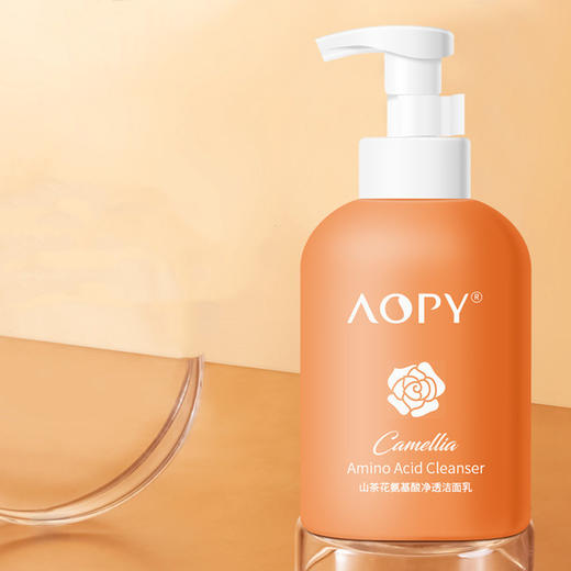 【自营】AOPY山茶花氨基酸净透洁面乳210g 商品图4