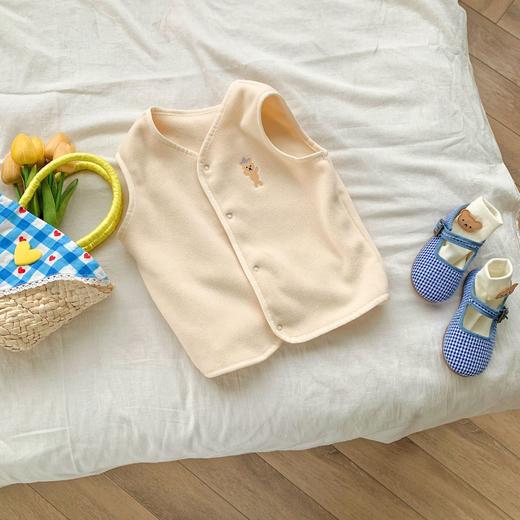 日系儿童棉马夹婴儿马甲春秋款男童女童宝宝学校背心冬摇粒绒 商品图7