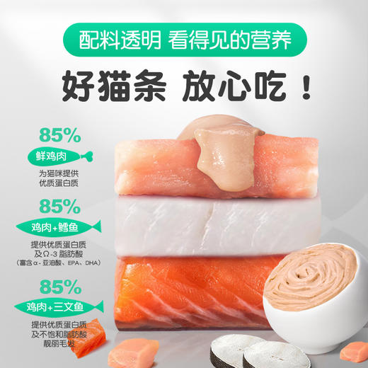 小宠零食猫条15gx10支 零食 丰容 减少应激 商品图2