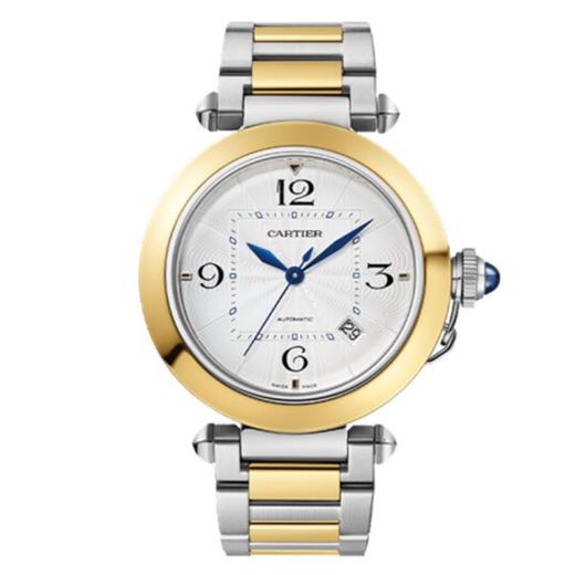 卡地亚 Cartier Pasha de Cartier腕表 41毫米 精钢色 - 18K黄金 自动上链 W2PA0009 商品图1