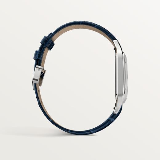 卡地亚 Cartier Santos-Dumont 腕表 大号 精钢 石英 WSSA0022 商品图3