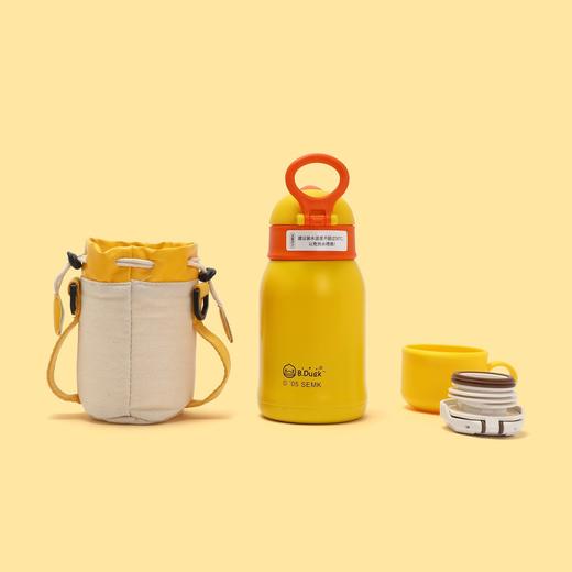 B.Duck小黄鸭精品四季316L不锈钢儿童数显保温杯（双盖带杯套）500ml BP5306901 商品图1