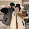 男女秋冬季两面穿加绒毛马甲摇粒绒背心nct18 商品缩略图1