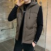 马甲男冬季加厚保暖背心坎肩连帽休闲青年大码棉服外套nct21 商品缩略图5
