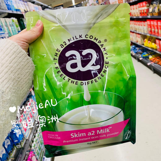 a2高钙全脂无添加奶粉天然A2β-酪蛋白好消化吸收老人低敏 墨姐澳洲代购 商品图1