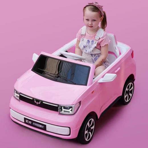 贝多奇五菱宏光mini儿童电动车遥控汽车  BDQ 商品图9