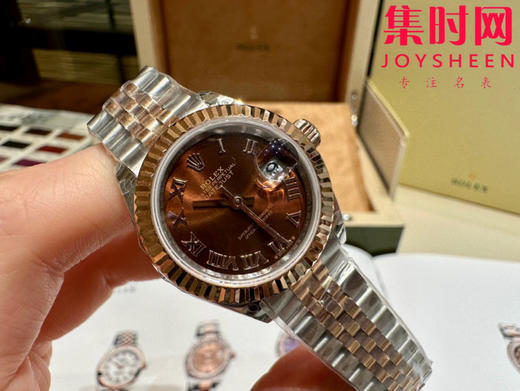 劳力士日志型系列 女款28mm 女士机械腕表 搭载瑞士ETA2671自动机械机芯 商品图2