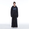 NUTH X 24ANS 联名系列 黑色宽松套头卫衣/结构设计休闲卫裤 商品缩略图0