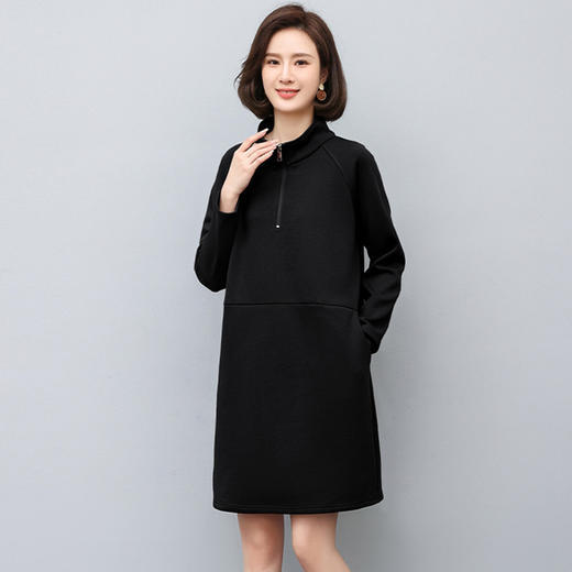 简约百搭，冬季加绒加厚连衣裙HR-WW6699 商品图8