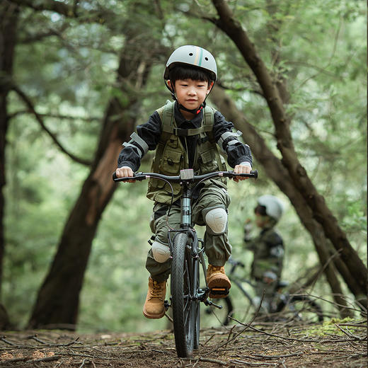 Mon Tresor 儿童自行车超轻男孩女孩中大童单车3岁新款萌兽童车骠骑 商品图1