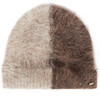 Self Who2022冬季新款蓬松羊驼毛无檐帽针织毛线帽翻边保暖冷帽女 商品缩略图4