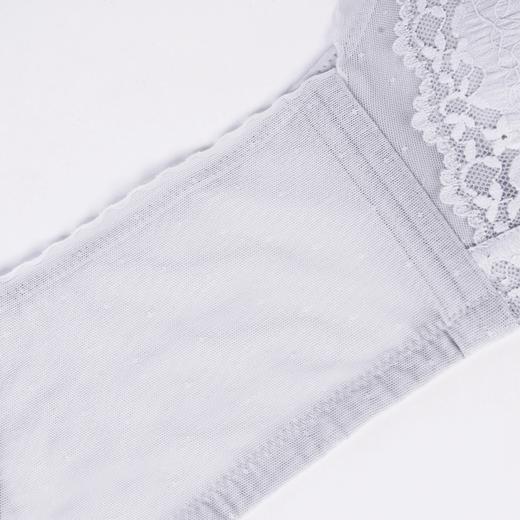 都市丽人内衣自然舒适A:中厚B:薄蕾丝三排扣树脂胶圈3/4杯常规文胸LB22B1 商品图3