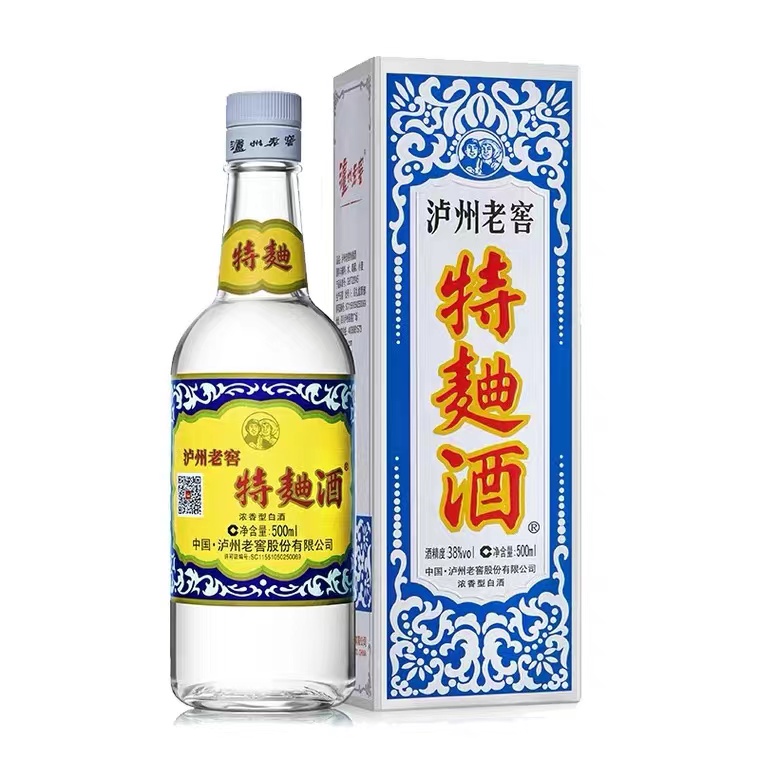 【泸州老窖官方形象店】38度泸州老窖特曲60版500ml*6
