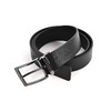 阿玛尼（ ARMANI）皮带男士经典折扣牛皮腰带商务休闲舒适百搭经典黑色款10262 商品缩略图3