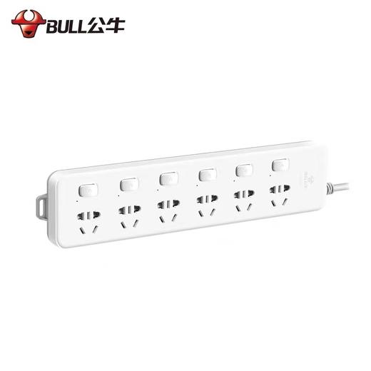 公牛插座GN-313 5米过载保护6位独立开关接线板插排拖线板排插电源延长线 商品图2