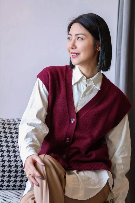 Maison Covet  纯山羊绒金银丝马甲 商品图14