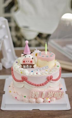 【生日蛋糕】立体小牛款