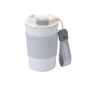 TD50201703-独角犀Rhinolife 保温咖啡杯 雅仕白