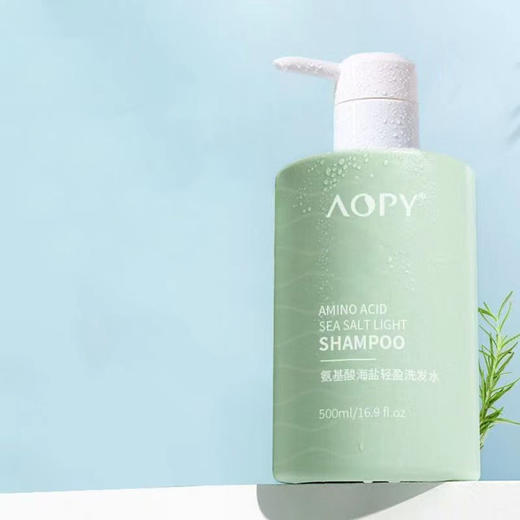 【自营】AOPY氨基酸海盐轻盈洗发水500ml 商品图3