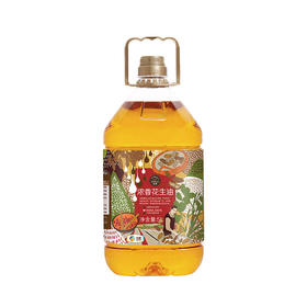 中粮初萃浓香花生油5L