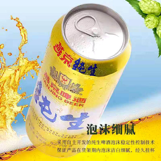 燕京啤酒 纯生金罐 8度 整箱 500ml*12瓶（306本地生活仓发货） 商品图3