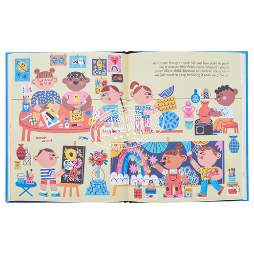 【中商原版】Little People, Big Dreams:Pablo Picasso 小人物大理想：毕加索（画家）英文原版 进口原版 Maria Isabel 商品图8