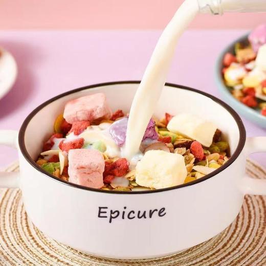 麦片 酸奶水果烘培麦片每天一杯好营养代餐又解馋可干吃香蕉干草莓丁燕麦 商品图3