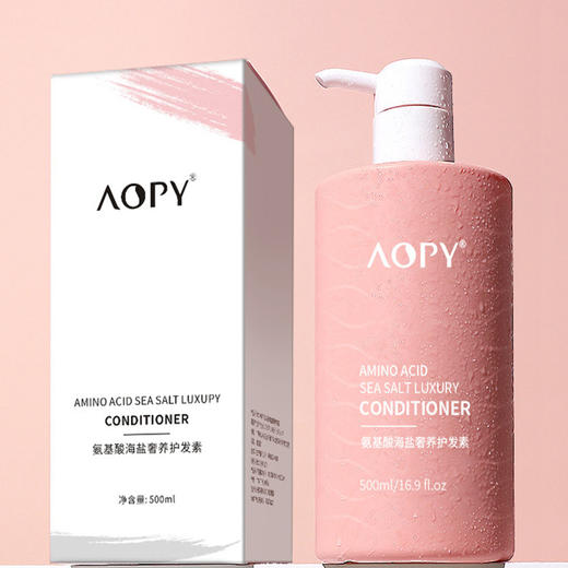 【自营】AOPY氨基酸海盐奢养护发素500ml 商品图1