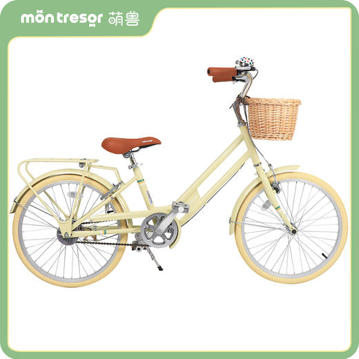 Mon Tresor 成人自行车女款女士女孩脚踏车20-22寸新款复古亲子单车 商品图2