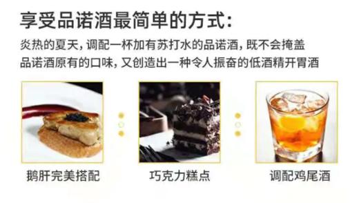 【中欧班列直供】法国葡萄酒 威尼登佰喜夏朗德品诺白葡萄酒750ml/瓶  原装进口 商品图7