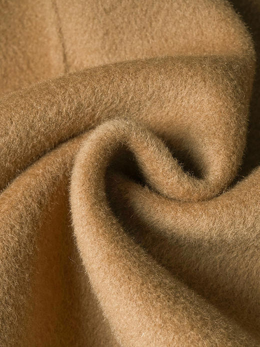 剩S/M/XL/XXL 米思阳2025冬季新款复古气质小个子100%羊毛大衣盘扣毛呢外套女厚3756 商品图6